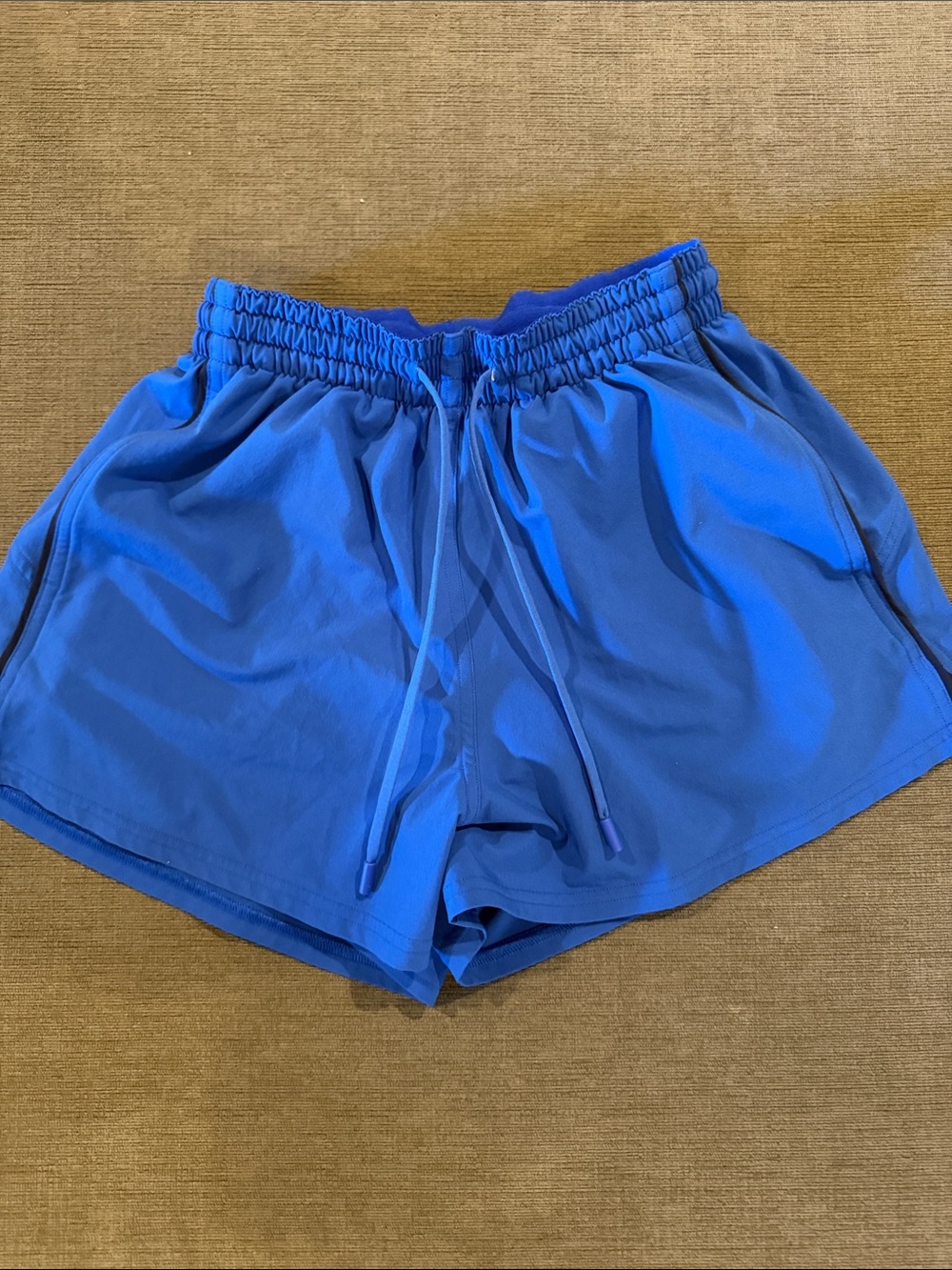 lululemon athletica Women's Blue Athletic Drawstring Shorts